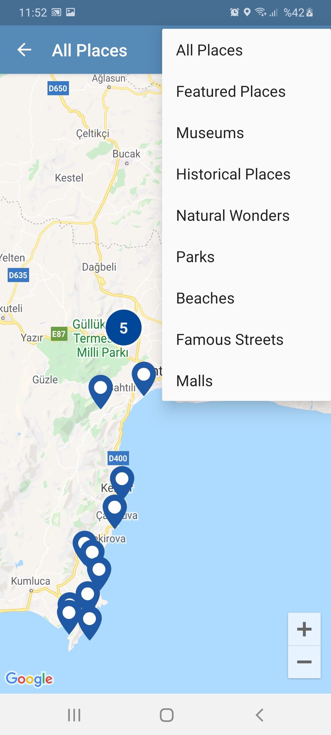 ANTALYA Places to Visit